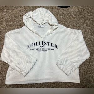 Hollister Cropped Hooded sweater